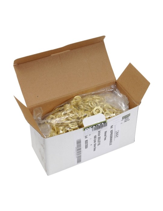 OEILLET10L - Oeillets 10mm en laiton pour presse x1000